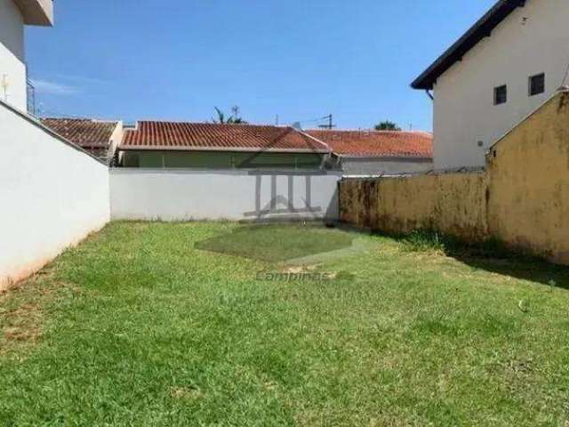 Terreno em condomínio fechado à venda no Residencial Terras do Barão, Campinas  por R$ 270.000