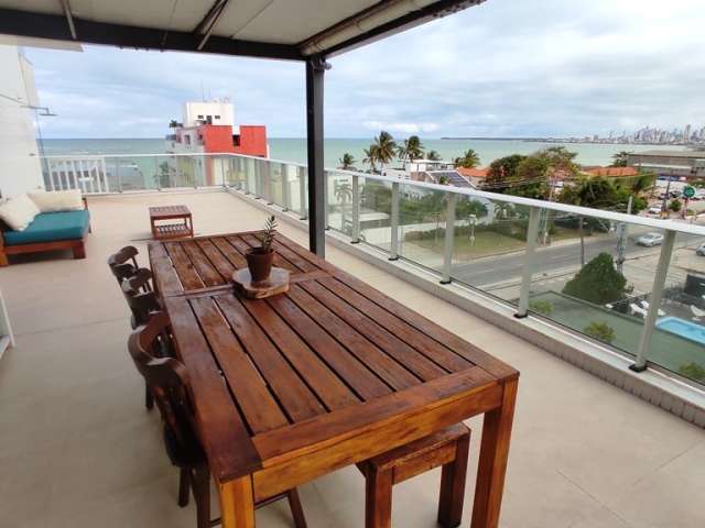 REF: AP015 - Apartamento à Venda, João Pessoa, Bessa, 2 quartos, Vista definitiva para o mar