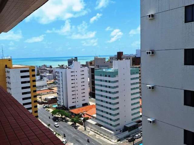 REF: AP057 - Flat à Venda, João Pessoa, Cabo Branco, 1 quarto, vista para o mar