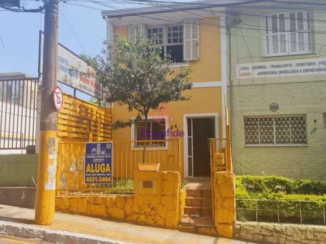 Casa comercial para locação, localizada no centro, na cidade de jundiai-sp.