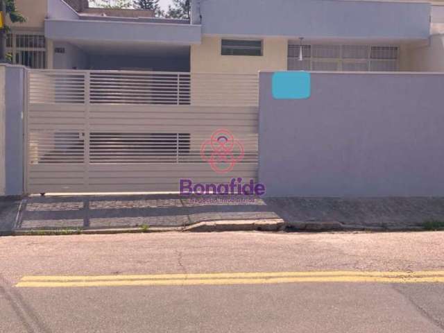 Casa térrea para locação, bairro jardim angelica, cidade jundiaí.