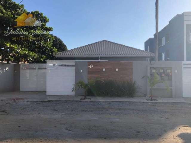 Casa linear com 3 quartos na enseada das gaivotas, rio das ostras, rj