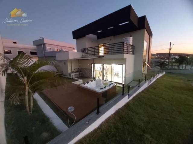 Casa duplex em alto padrão com 3 suítes a venda no alphaville 3 em rio das ostras rj