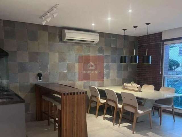 Apartamento com 156 m2, 3 suítes, varanda com churrasqueira na Vila Mariana