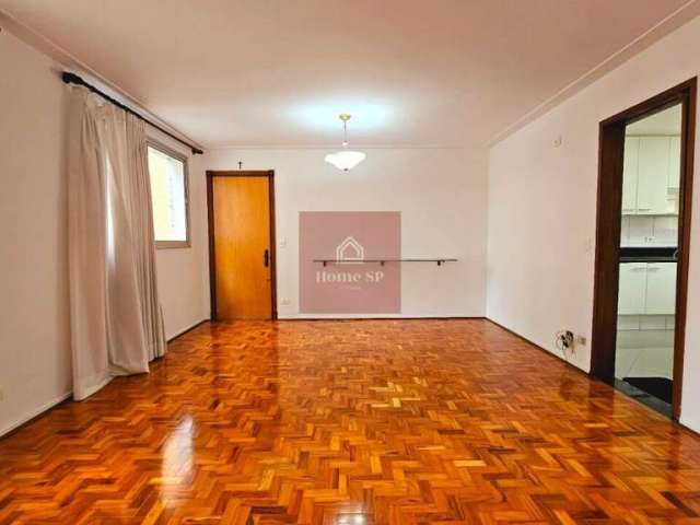 Apartamento com 3 dormitórios, 1 suíte, 2 vagas e com 105m²  - Moema