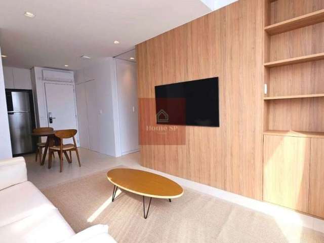 Mobiliado! Apartamento com 1 dormitório, 1 vaga e com 44 m² - Jardim Paulista