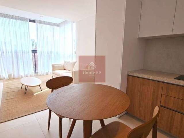 Mobiliado! Apartamento com 1 dormitório, 1 vaga e com 44 m² - Jardim Paulista