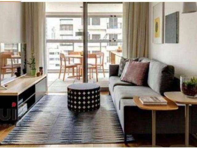 Apartamento com 1 dormitório à venda, 58 m² por R$ 1.250.000 - Pinheiros - São Paulo/SP