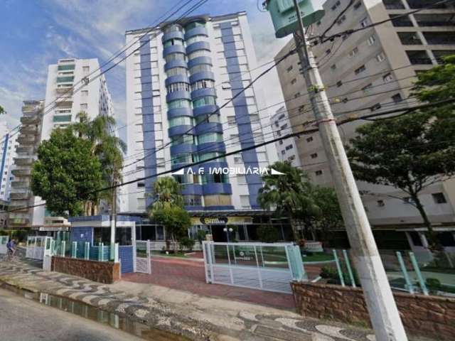 Apartamento em frente à praia do Gonzaguinha, 3 dorm, 1 suíte, 1 vaga, 126m² Área Útil