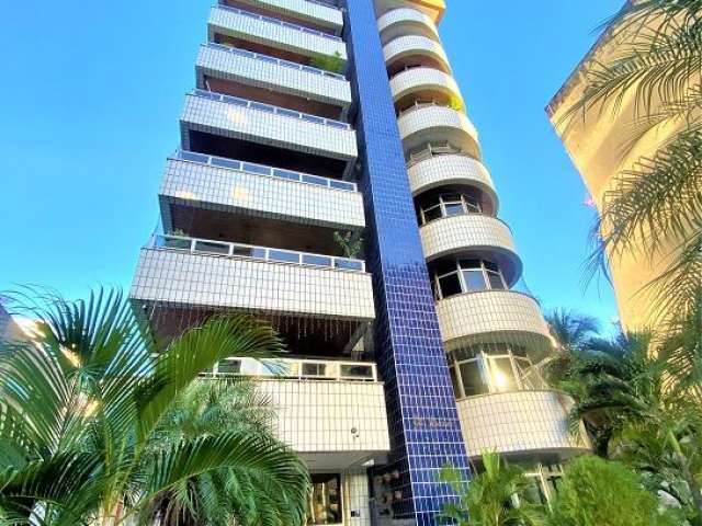 ED.SIRIARÁ: Meireles, apartamento com 365m², 4 suítes, gabinete, estar íntimo, 3 vagas de garagem varanda com vista mar