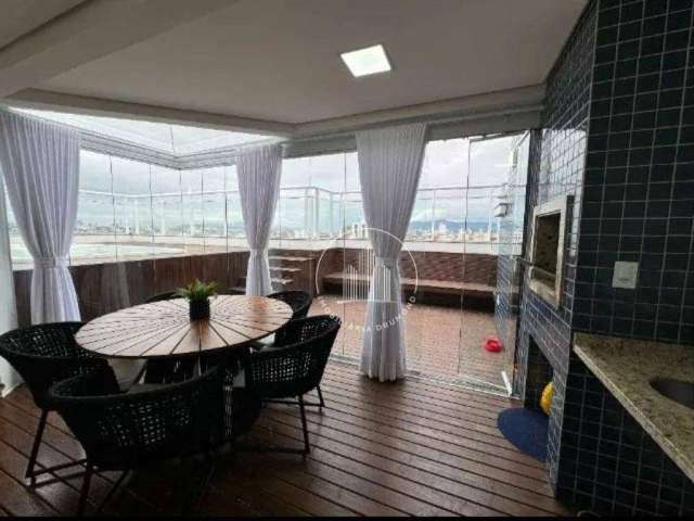 Cobertura com piscina e ofurô, 189 m² por R$ 3.195.000 - Barreiros - São José/SC