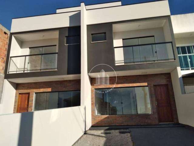 Sobrado com 3 dormitórios à venda, 116 m² por R$ 490.000,00 - Potecas - São José/SC