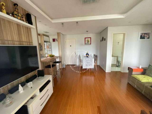 Apartamento com 2 dormitórios à venda, 67 m² por R$ 505.000,00 - Serraria - São José/SC