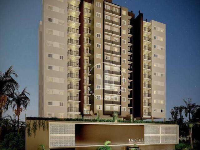 Apartamento com 2 dormitórios à venda, 56 m² por R$ 490.000,00 - Cidade Universitária Pedra Branca - Palhoça/SC