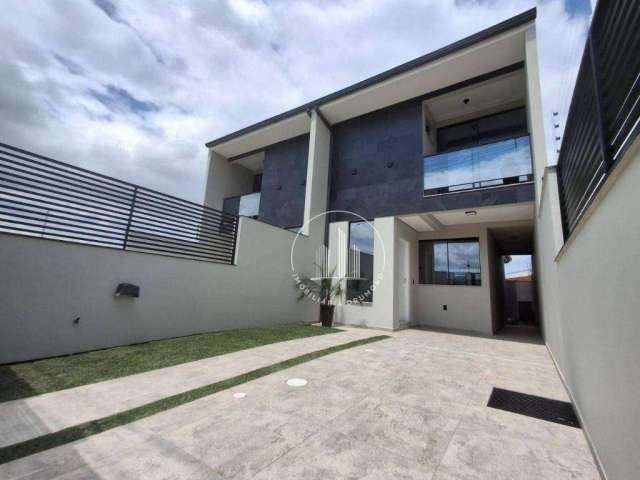 Sobrado com 3 dormitórios à venda, 102 m² por R$ 569.000,00 - Forquilhas - São José/SC