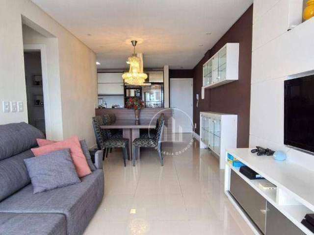 Apartamento com 2 dormitórios à venda, 77 m² por R$ 685.000,00 - Barreiros - São José/SC