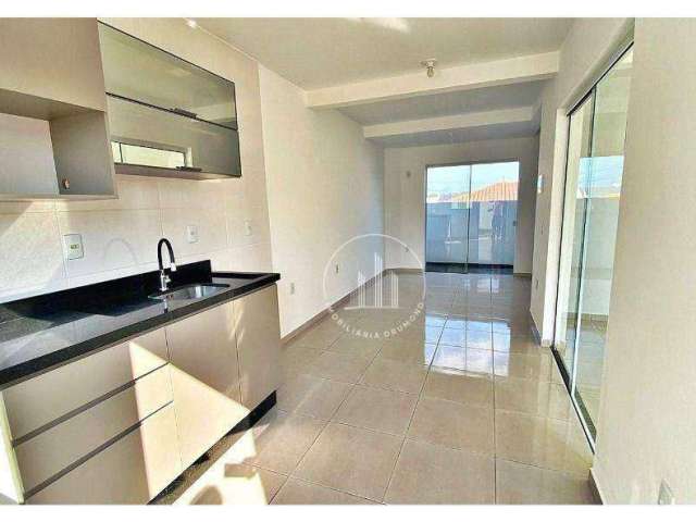 Sobrado com 2 dormitórios à venda, 72 m² por R$ 375.000,00 - Forquilhas - São José/SC