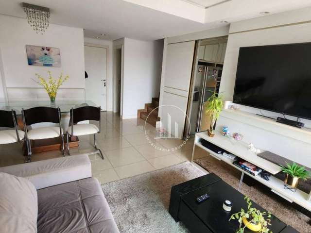 Apartamento Duplex com 2 dormitórios à venda, 97 m² por R$ 540.000,00 - Rio Caveiras - Biguaçu/SC