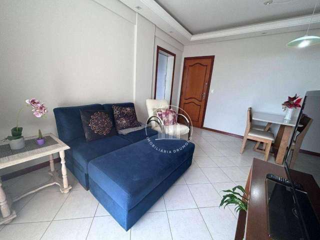 Apartamento com 2 dormitórios à venda, 72 m² por R$ 550.000,00 - Barreiros - São José/SC