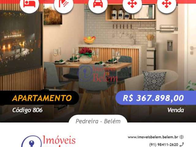 Apartamento na planta de 2 quartos 49,80m² Na Pedreira