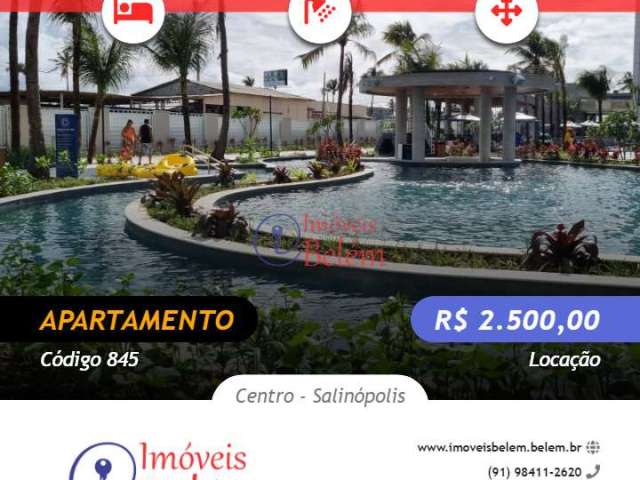 Apartamento para alugar no Resort Salinas Premium