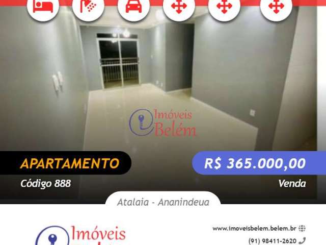 Apartamento para venda no Condomínio Ville Ametista com 3/4 sendo 1 suíte