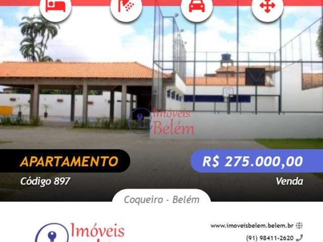 Apartamento de 67m² Pronto Pra Morar Próx. a Augusto Montenegro