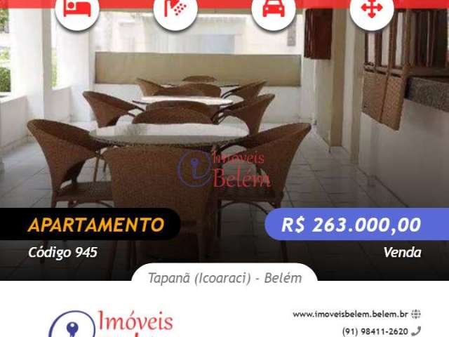 Imóveis Belém — Vende Alegro Montenegro 2/4 andar alto