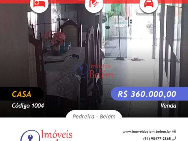 Imóveis Belém vende casa na Pedreira.