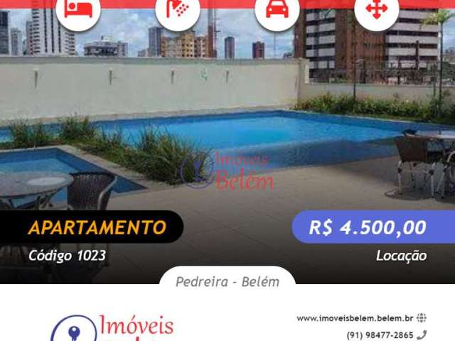 Imóveis Belém aluga apartamento na Pedreira.