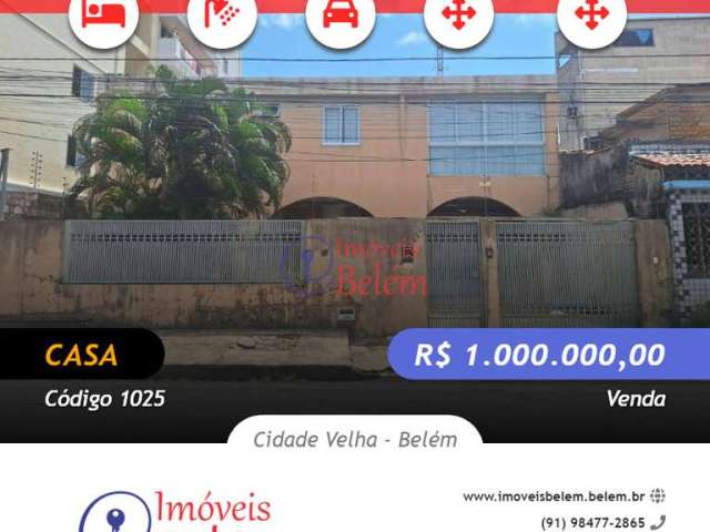 Imóveis Belém vende casa para na Cidade Velha.