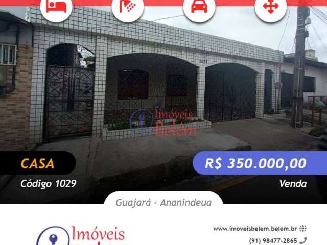 Imóveis Belém vende casa 3/4 no conjunto Guajará 1