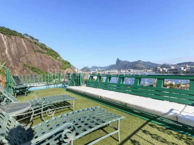 Cobertura com 4 quartos à venda na Avenida São Sebastião, --, Urca, Rio de Janeiro por R$ 5.500.000