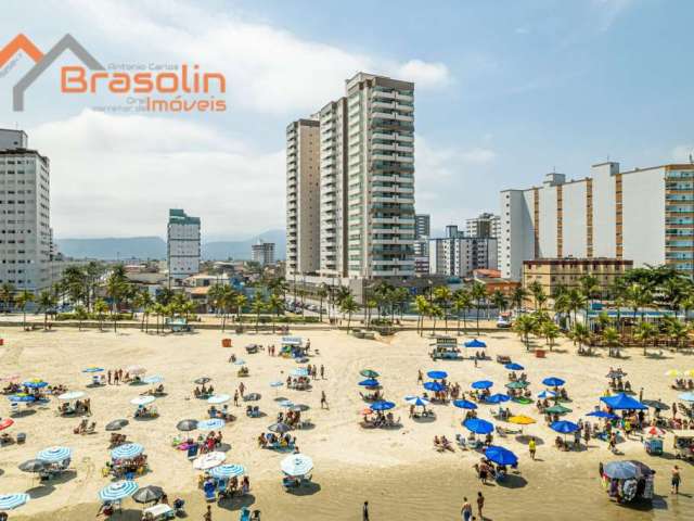 Apartamento novo 2 dorm/ sacada gourmet em Mirim, Praia Grande