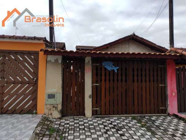 Casa sobrado geminada 3 dormitórios, Agenor de Campos, Mongaguá