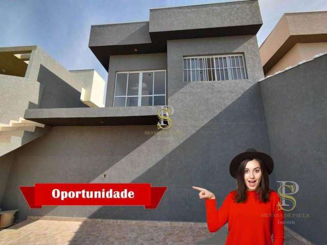 Casa À Venda - 80 m² - 02 dorm. - Financiamento Bancário - Bom Jesus dos Perdões/SP.