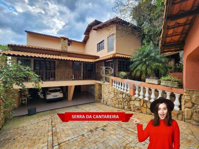 Casa com 5 dormitórios à venda, 465 m² - Serra da Cantareira - Mairiporã/SP