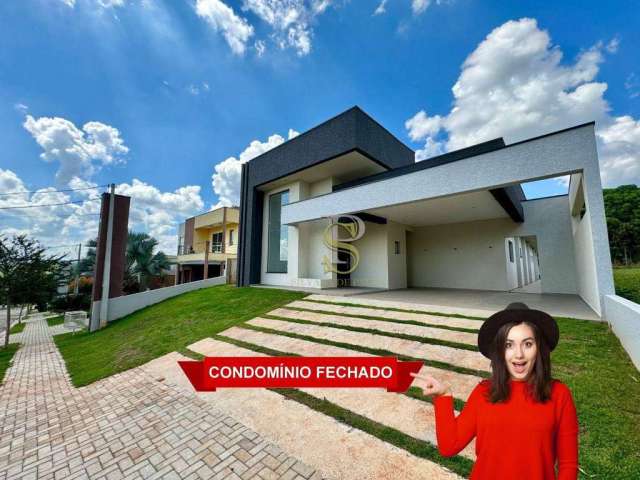 Casa com 3 dormitórios à venda, 250 m² por R$ 1.850.000,00 - Condomínio Shambala III - Atibaia/SP