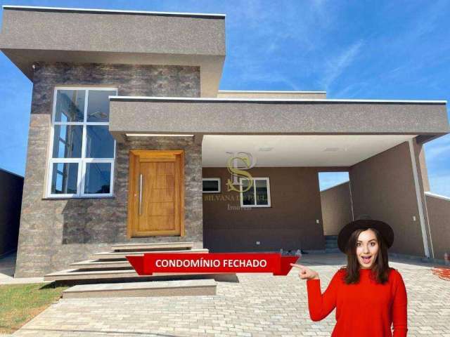 Casa com 3 dormitórios à venda, 192 m² - Condomínio Fechado - Atibaia/SP