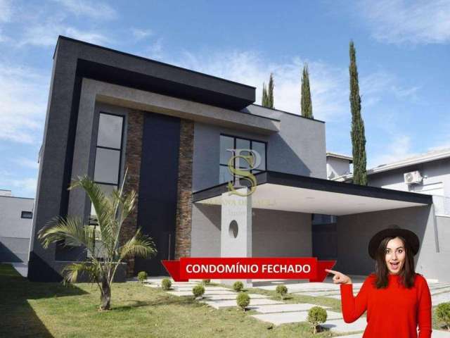 Casa com 4 suítes à venda, 298 m² por R$ 2.900.000 - Condomínio Figueira Garden - Atibaia/SP