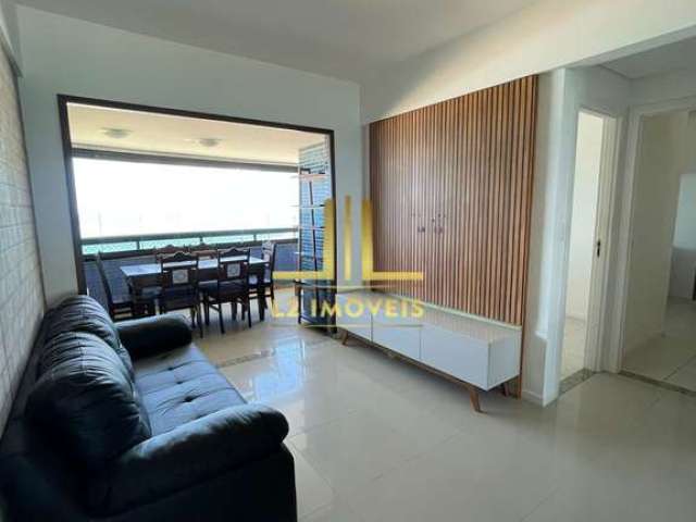 Apartamento - 2/4 com suíte - 71m² - vista mar - armação