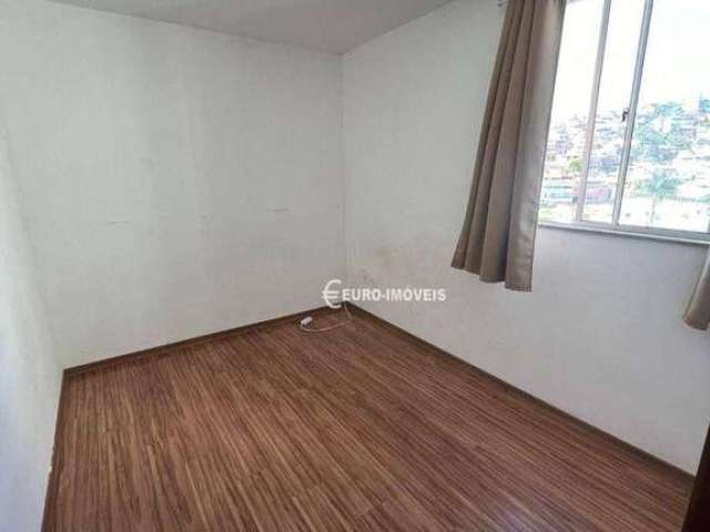 Apartamento com 2 dormitórios à venda, 47 m² por R$ 168.000,00 - Teixeiras - Juiz de Fora/MG