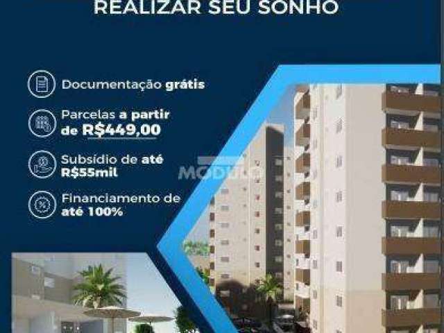 FLAT à venda, 1 quarto, 1 vaga, LOTEAMENTO RESIDENCIAL PEQUIS - Uberlândia/MG