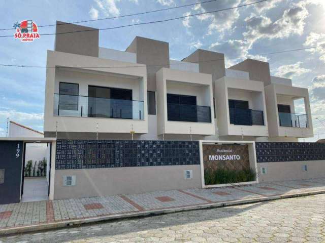 Sobrado com 2 dormitórios à venda, 73 m² por R$ 330.700,00 - Vera Cruz - Mongaguá/SP