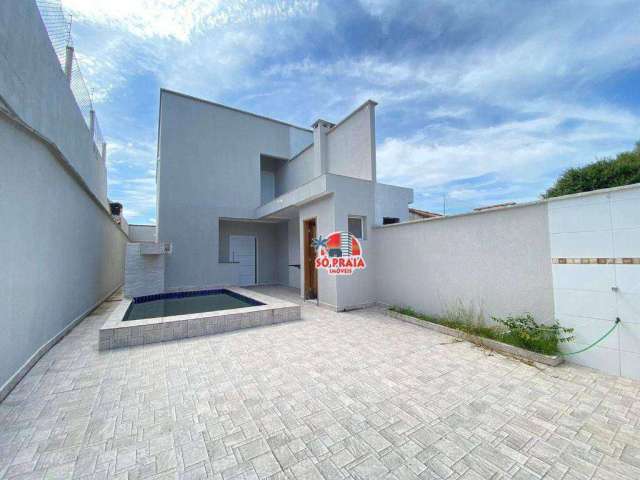 Sobrado com 3 dormitórios à venda, 115 m² por R$ 445.000,00 - Loty - Itanhaém/SP