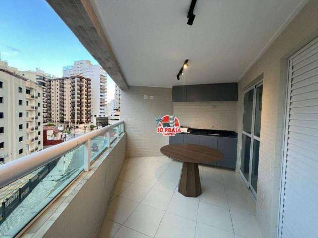 Apartamento à venda, 79 m² por R$ 535.000,00 - Caiçara - Praia Grande/SP