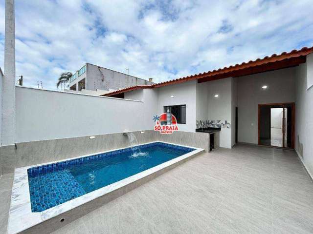 Casa com 3 dormitórios à venda, 84 m² por R$ 469.900 - Balneário Beatriz (Ant Cid Simalar) - Itanhaém/SP