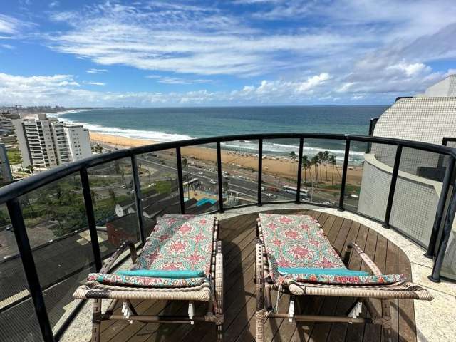 linda cobertura no Bahia suítes com 2 suítes piscina frente mar nascente armação