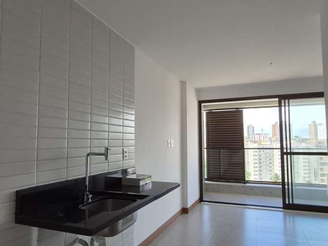 Apartamento a venda 1 quarto na Barra nascente Studio varanda no Zn Barra