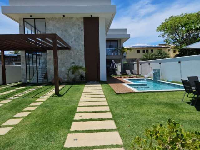 Casa a venda em guarajuba com 7 suites reformada no canto do mar  privilege